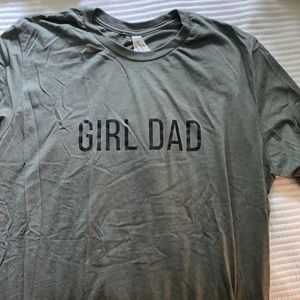Girl Dad Army Green XL T-shirt